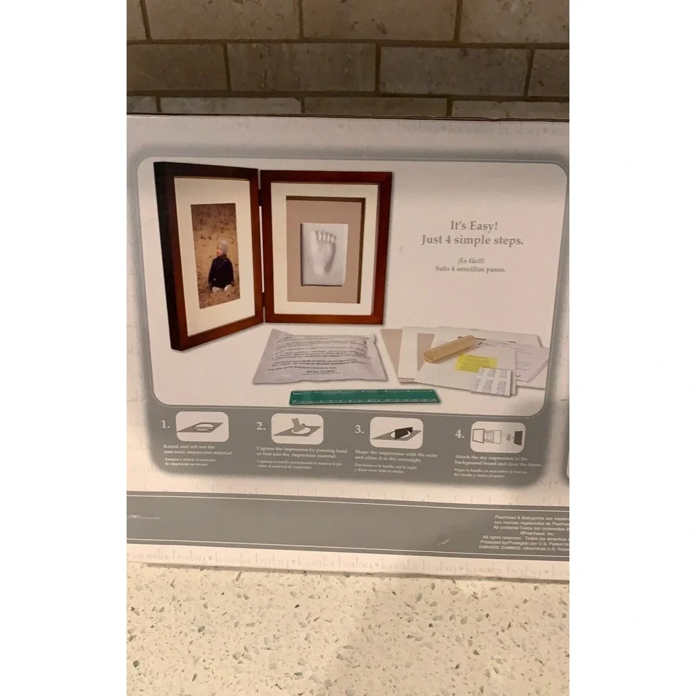 Baby's‎ foot print frame kit bq
